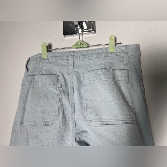 Madewell Light Gray Flare Jeans - Picture 8 of 13